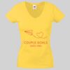 Lady-fit Valueweight V-Neck T-Shirt Thumbnail