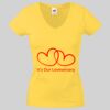 Lady-fit Valueweight V-Neck T-Shirt Thumbnail