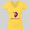 Lady-fit Valueweight V-Neck T-Shirt Thumbnail