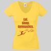 Lady-fit Valueweight V-Neck T-Shirt Thumbnail