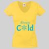 Lady-fit Valueweight V-Neck T-Shirt Thumbnail