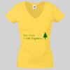 Lady-fit Valueweight V-Neck T-Shirt Thumbnail