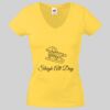 Lady-fit Valueweight V-Neck T-Shirt Thumbnail